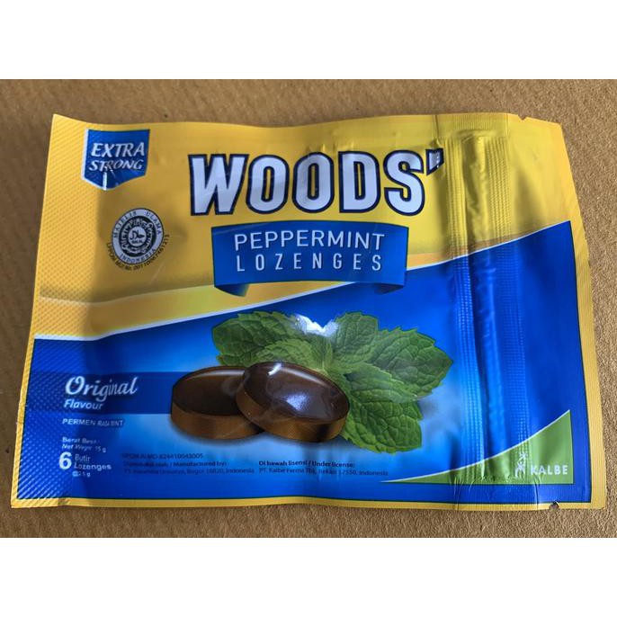 Jual Woods Peppermint Lozenges Rasa Original Isi Butir Shopee Indonesia