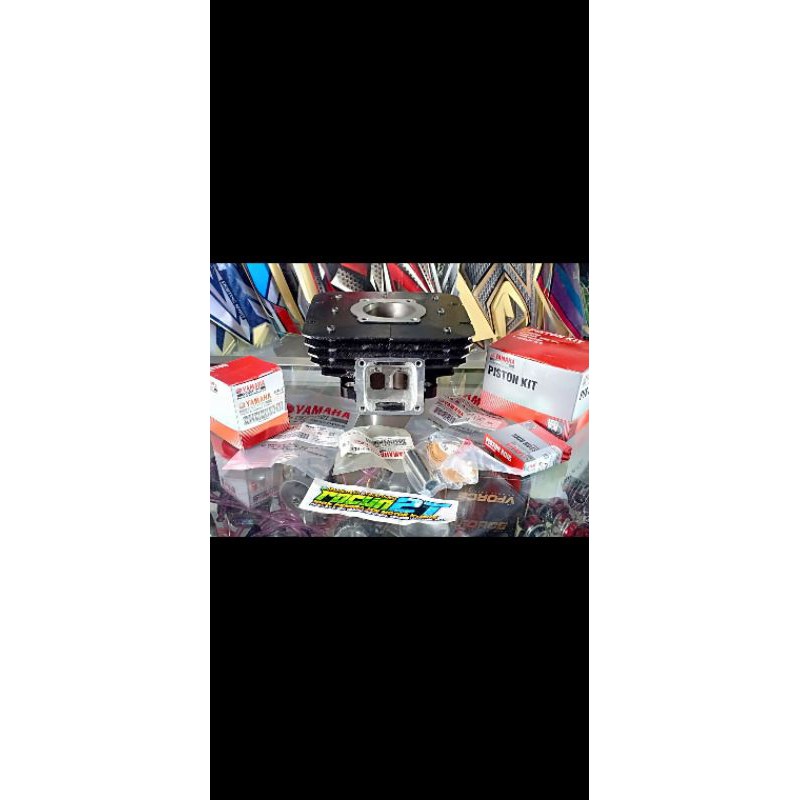 blok seher blok silinder blok bureng YP 2 RX king ORIGINAL FULL SET PISTON KIT
