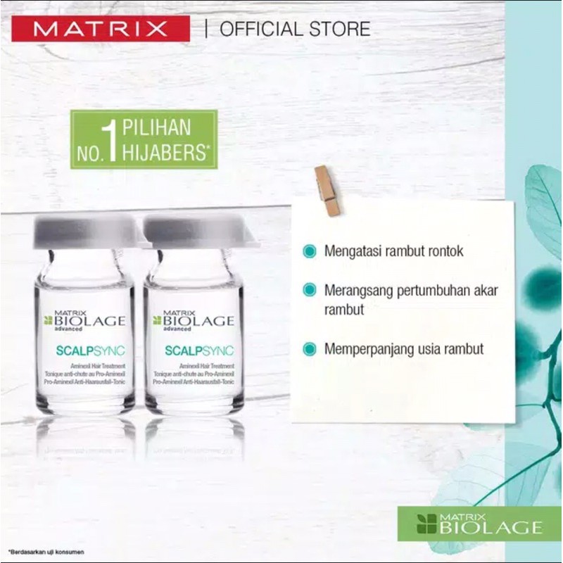 Matrix Biolage Scalpsync Aminexil  isi 10 X 6ml