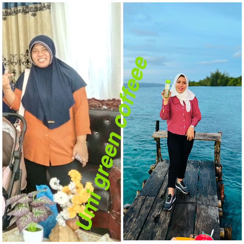 (BISA COD)UMI GREEN COFEE ORIGINAL PELANGSING HERBAL OBAT DIET DAN KESEHATAN
