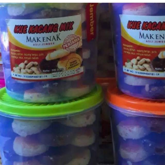

Kue kacang mak enak mix