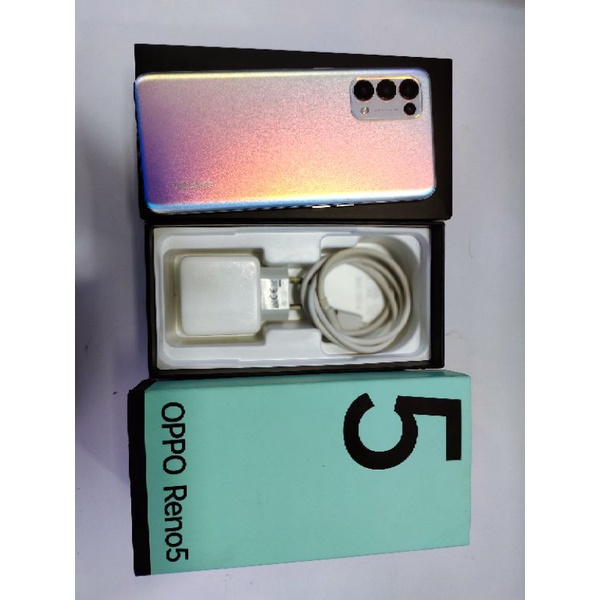 second oppo reno 5 ram 8/128gb fullset