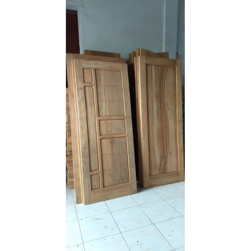 kusen jendela bahan kayu jati