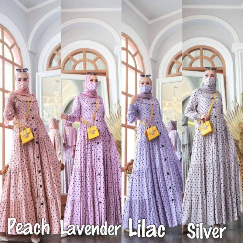 AMENA POLKA by oriGLAMZ + FREE MASKER