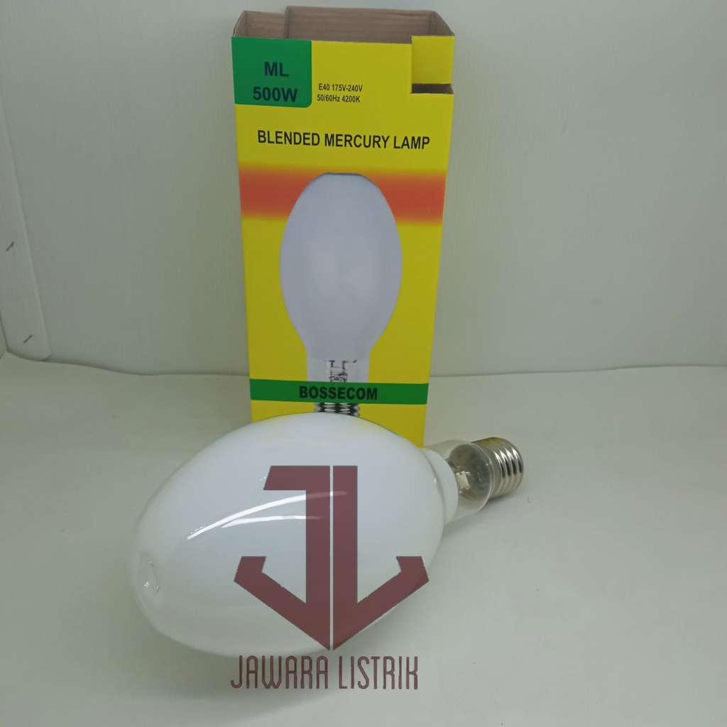 BOSSECOM LAMPU MERCURY ML 500 WATT E40 LAMPU JALAN