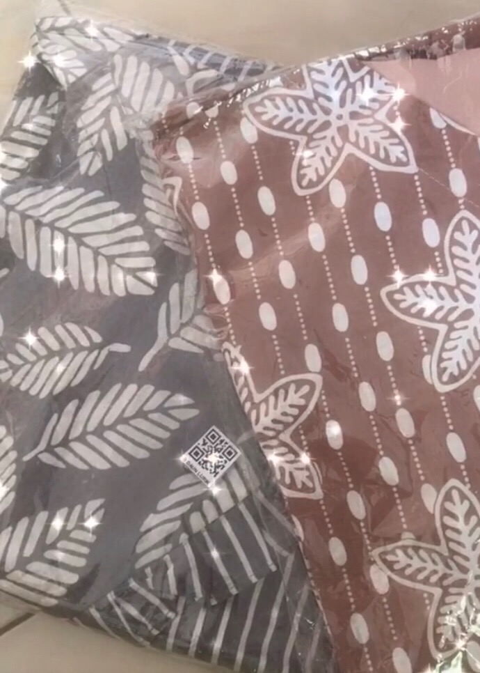 Atasan Batik Wanita Seragaman Dolby Dolbi Dobby Doby Tenun Sutra Tulis Halus Katun Atbm Baron Murah