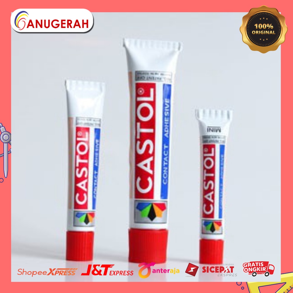 

LEM CASTOL / LEM SERBAGUNA (MINI, KECIL, BESAR)