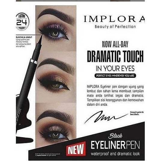 Implora Eyeliner Pen Hitam