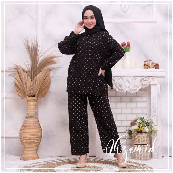 SETELAN WAKA ONE SET WAKAWAKA RAYON PREMIUN JUMBO TERBARU WAKAWAKA SETELAN JUMBO SAKIRA ONE SET RAYO