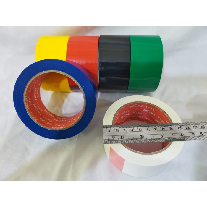

Lakban Warna Putih 48mmx90yard FULL - Hoki Tape