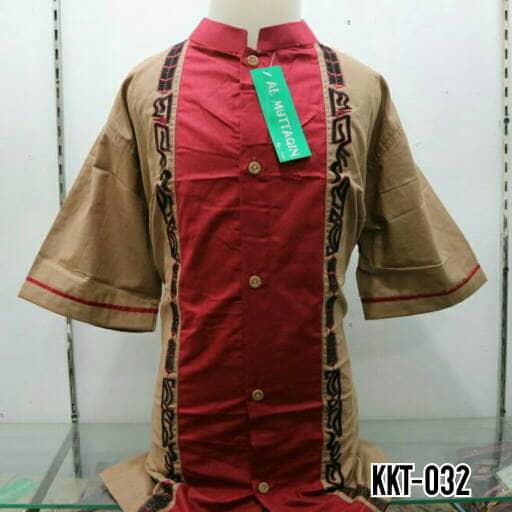 Ready Baju Muslim Anak Baju Koko Anak Lengan Pendek Tanah Abang KKT 032 Terlaris