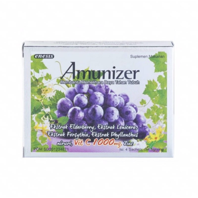 Amunizer box 4 sachet ( menjaga daya tahan tubuh )