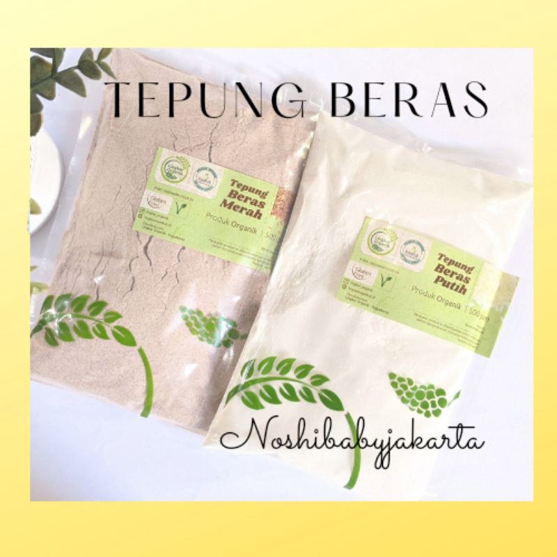 Tepung Beras Lingkar Organik 500 gr