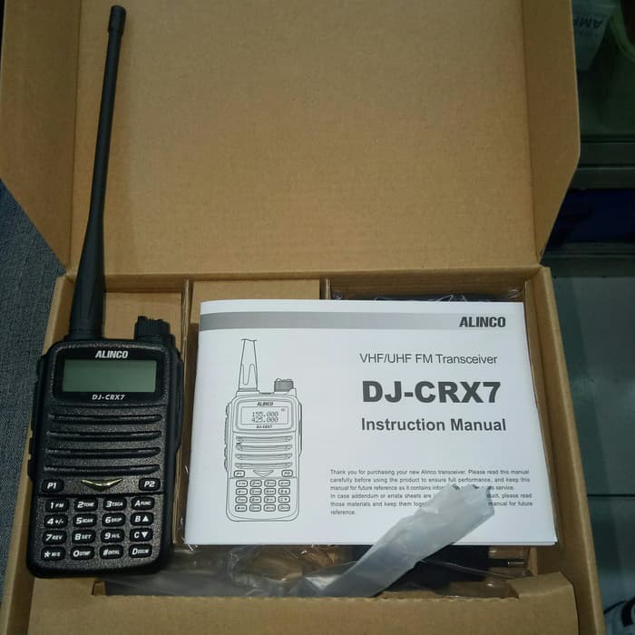 Alinco DJ-CRX7 HT Dual Band