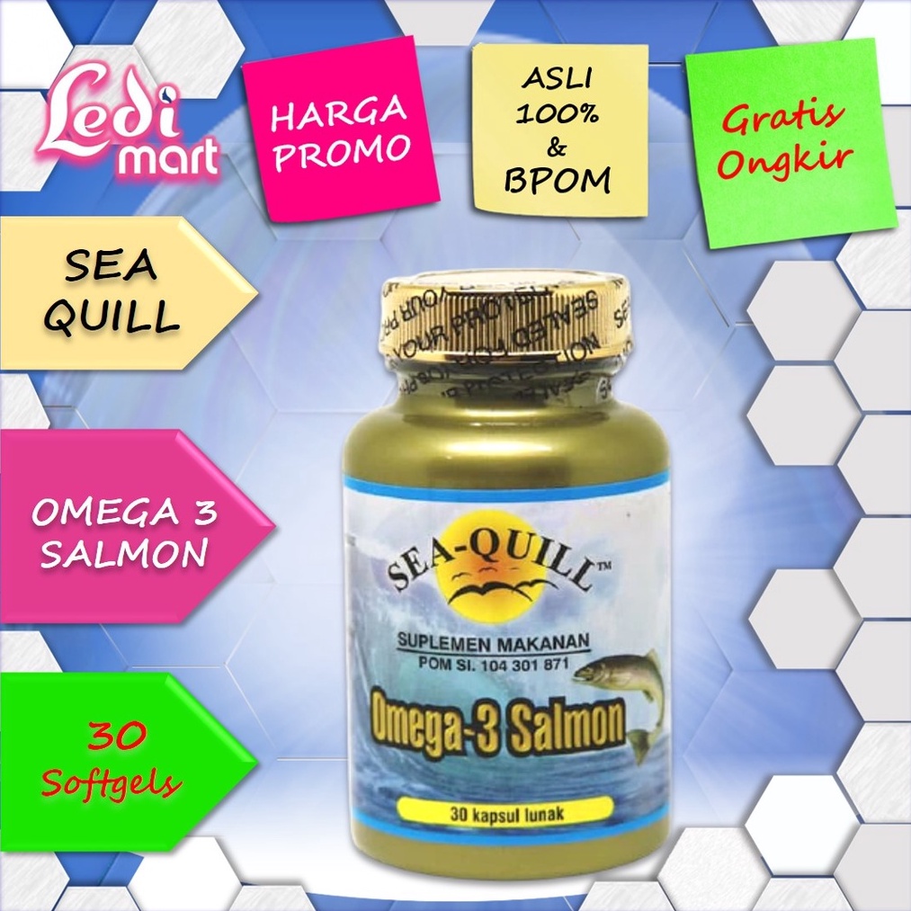 Sea quill omega 3 salmon
