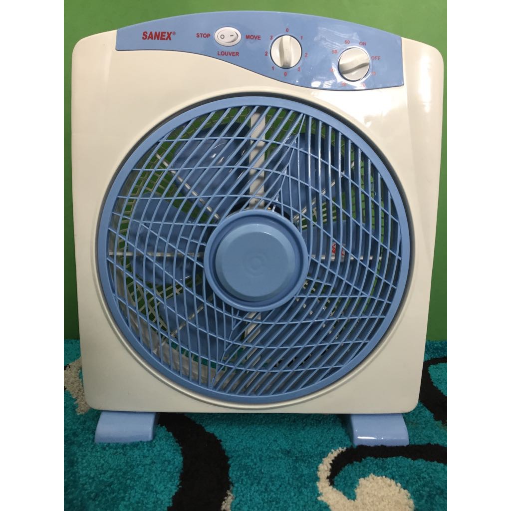 SANEX BOX FAN 12&quot; SB 818 / KIPAS ANGIN MEJA / KIPAS ANGIN KOTAK