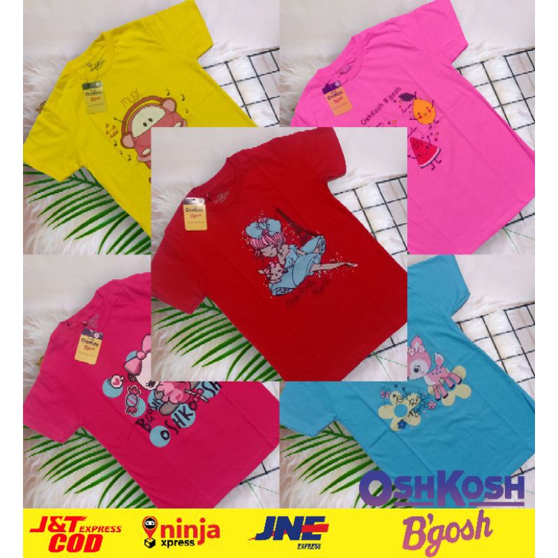 TERMURAH-KAOS ANAK CEWEK OSHKOSH
