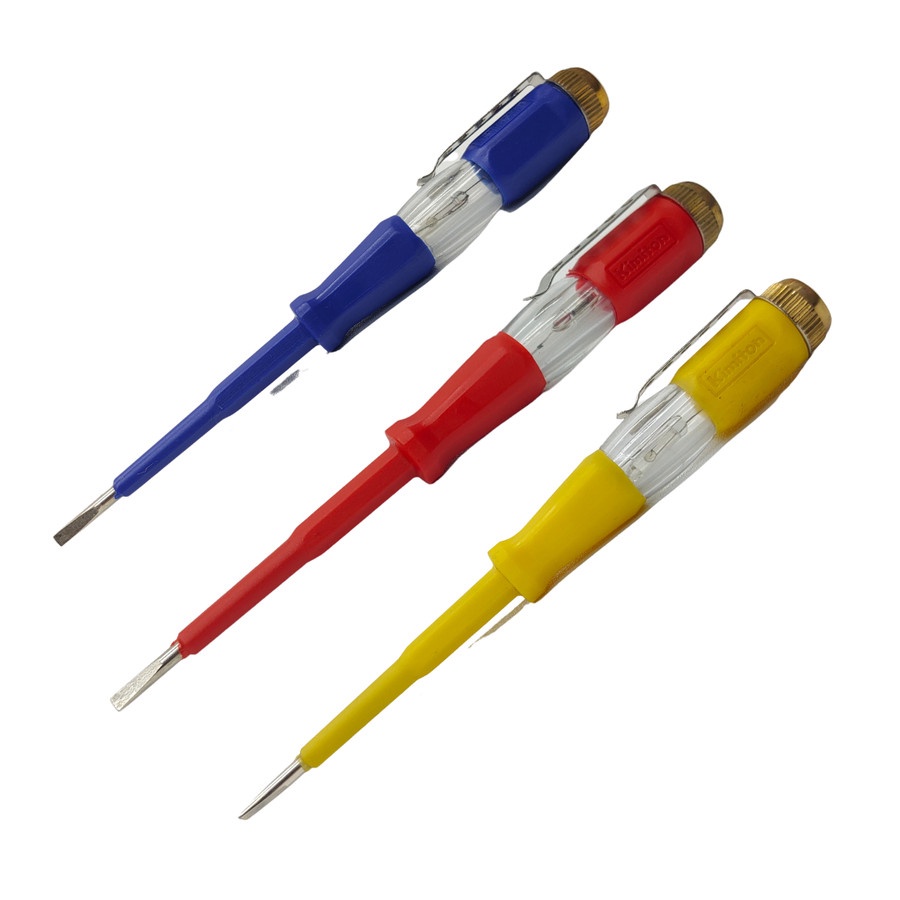 Obeng Testpen AC Kimiton Tespen 100-500 Volt Panjang 14cm