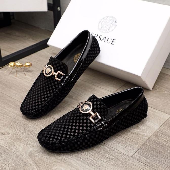 Sepatu Loafers Branded New Pria / Sepatu Clone 1:1 Ori Terlaris #N6 Toko.Rosesare