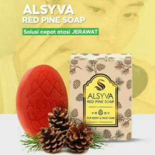 PAKET RED PINE SOAP ALSYVA