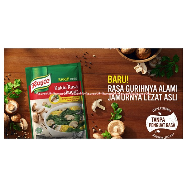 Royco Kaldu Rasa Jamur 170gr Bumbu Instan Rasa Jamur Lezat