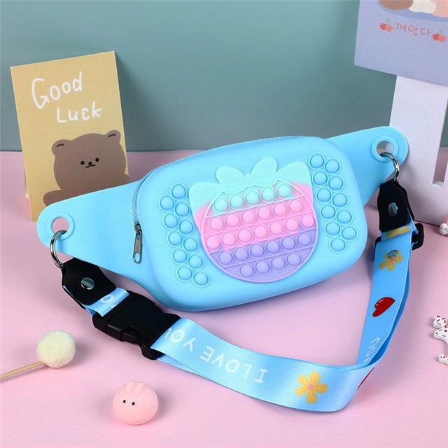 TAS POP IT PINGGANG / WAIST BAG POP IT / TAS ANAK LUCU MUAT HP [SWEETSPACE]