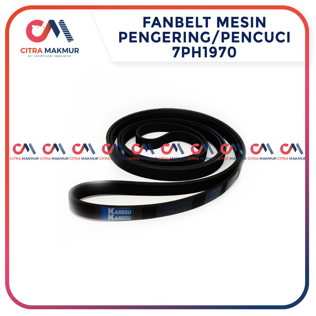 Fanbelt Dryer Electrolux 7PH 1970 Fan Belt vanbelt 7PH1970 Mesin cuci pengering ede57160w Diamante ede 57160 w