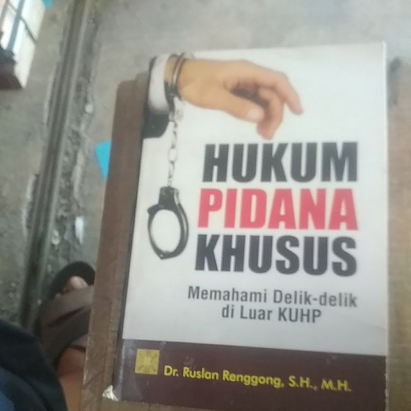 HUKUM PIDANA KHUSUS
