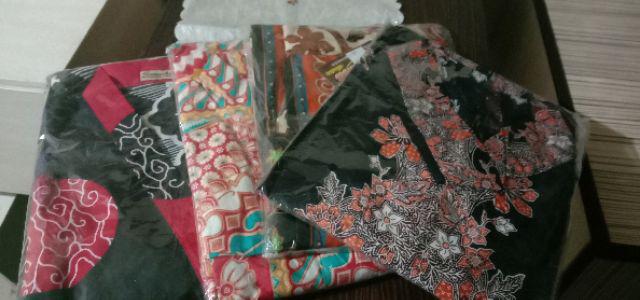 Tunik Cibulan Melati Hitam Solo #7 Batik Wanita Modern Tunic Rit Exclusive Premium Cewek Motif Warna