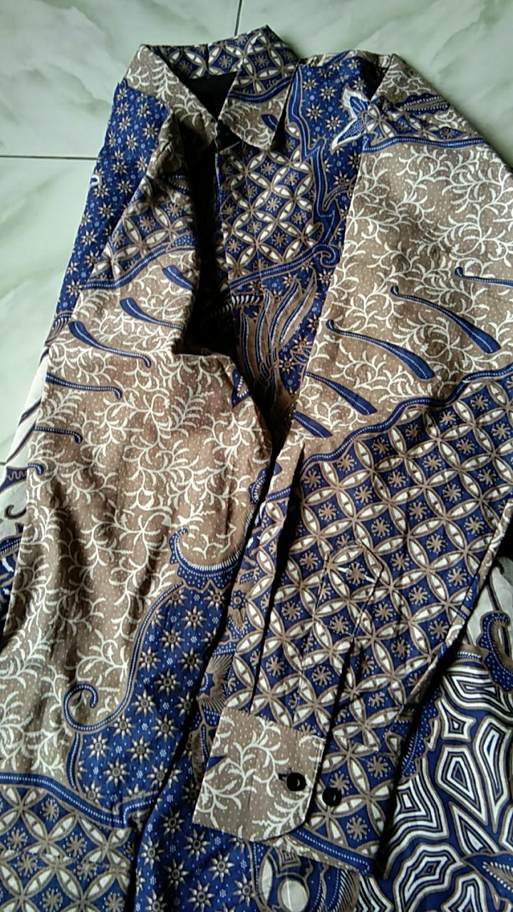 Peksi Dwipo Kemeja Batik Pria Full Furing Bahan Katun Halus Primisima