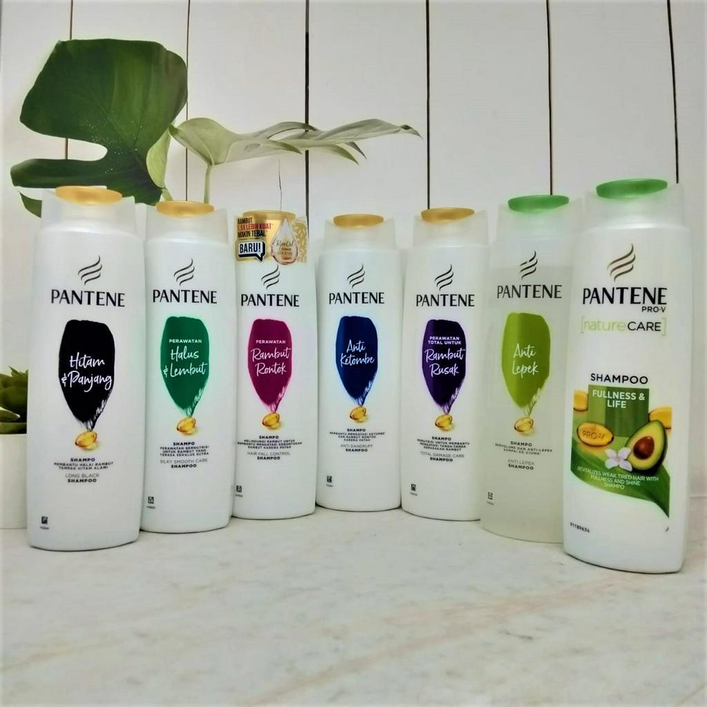 Pantene Anti ketombe/HalusLembut/RambutRusak/AntiLepek/RambutRontok/HitamPanjang/FullnessLife 290ml