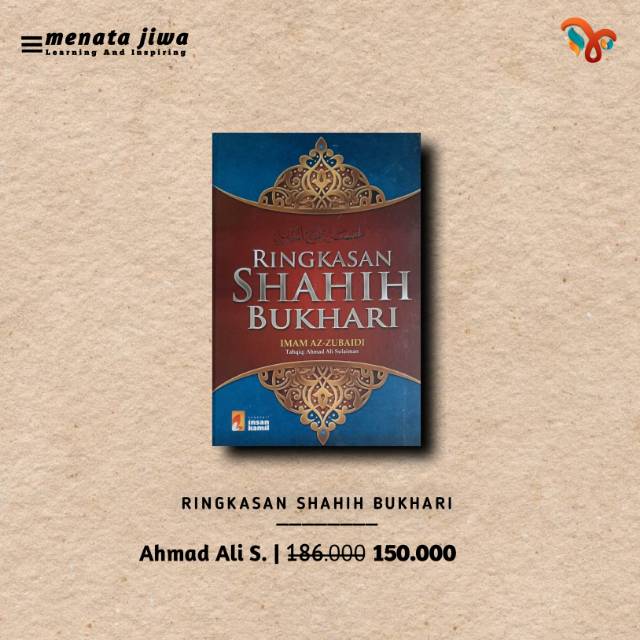 KITAB RINGKASAN SHAHIH BUKHARI IMAM BUKHARI MUSLIM BUKU AGAMA