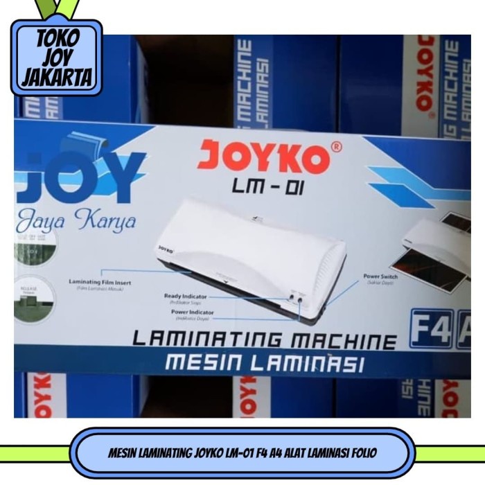 

Limited Mesin Laminating Joyko Lm-01 F4 A4 Alat Laminasi Folio