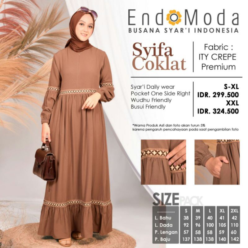 Gamis Endomoda Syifa