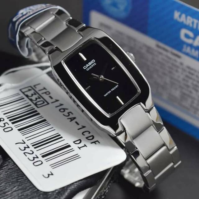 JAM TANGAN WANITA SEGI CASIO LTP 1165 ORIGINAL