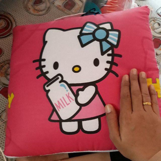Bantal Selimut / Balmut Mini Karakter Kain Cvc