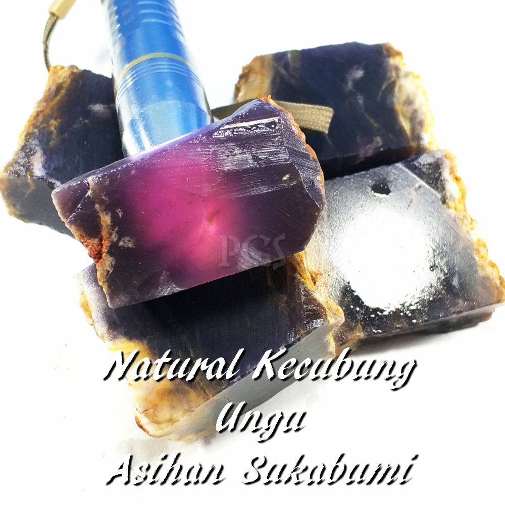 BATU LANGKA - NATURAL BAHAN BATU AKIK NATURAL KECUBUNG UNGU ASIHAN ASLI SUKABUMI NATURAL KECUBUNG