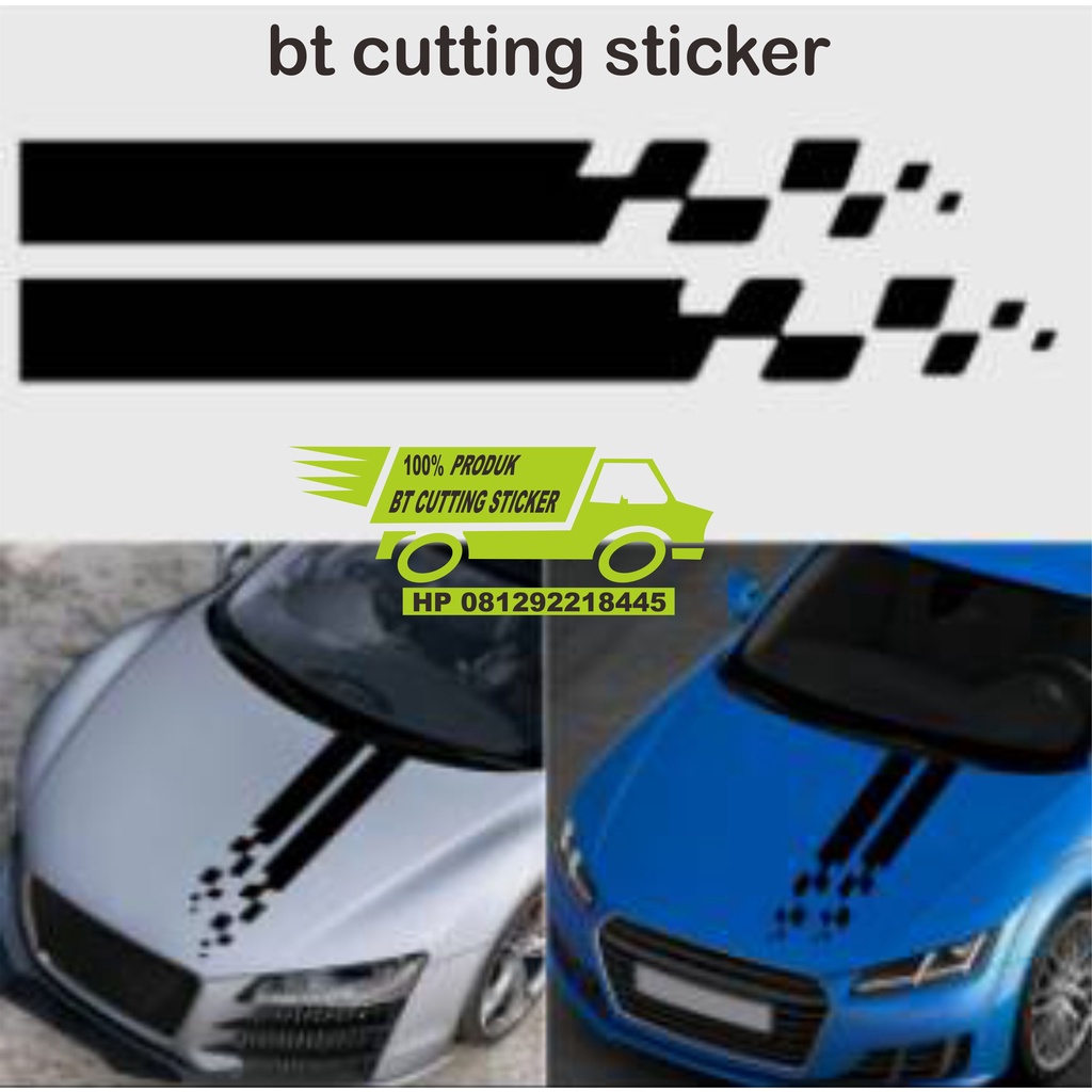 sticker mobil stiker mobil sticker kap bemper depan sticker mobil sedan sticker mobil toyota avanza 