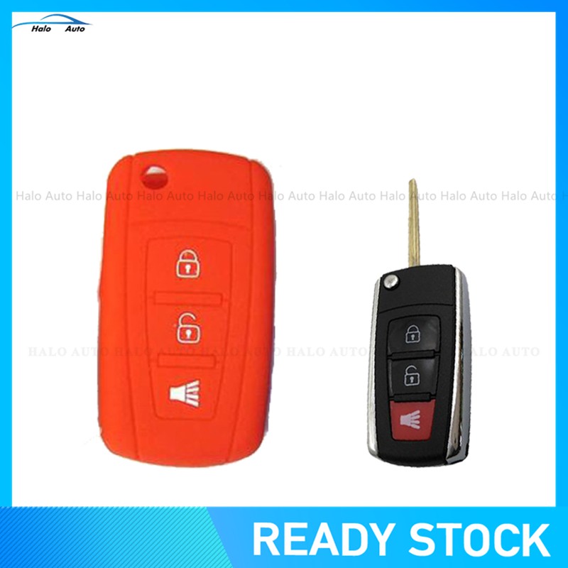 Case Cover Kunci Mobil Bahan Silikon untuk Remote Tombol Proton exora 3