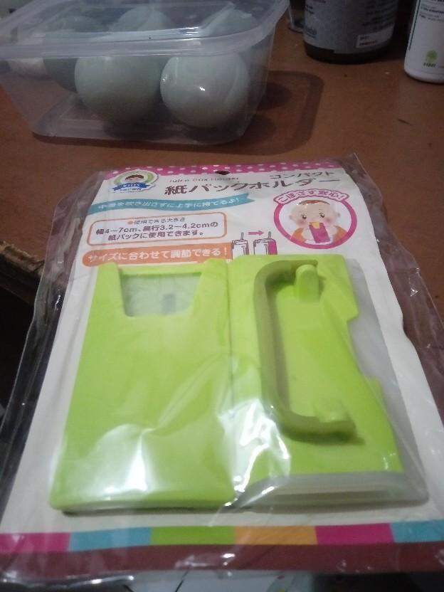 Milkbox Milk Juice Box Holder / Tempat Pegangan Kotak Susu / Juice Holder / Baby Milk Box Holder