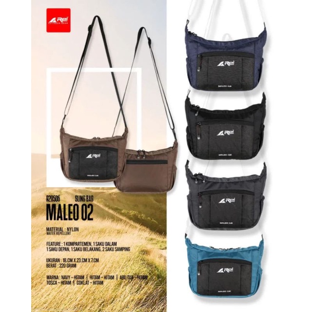 Tas Selempang Slingbag Arei Maleo 02 Original