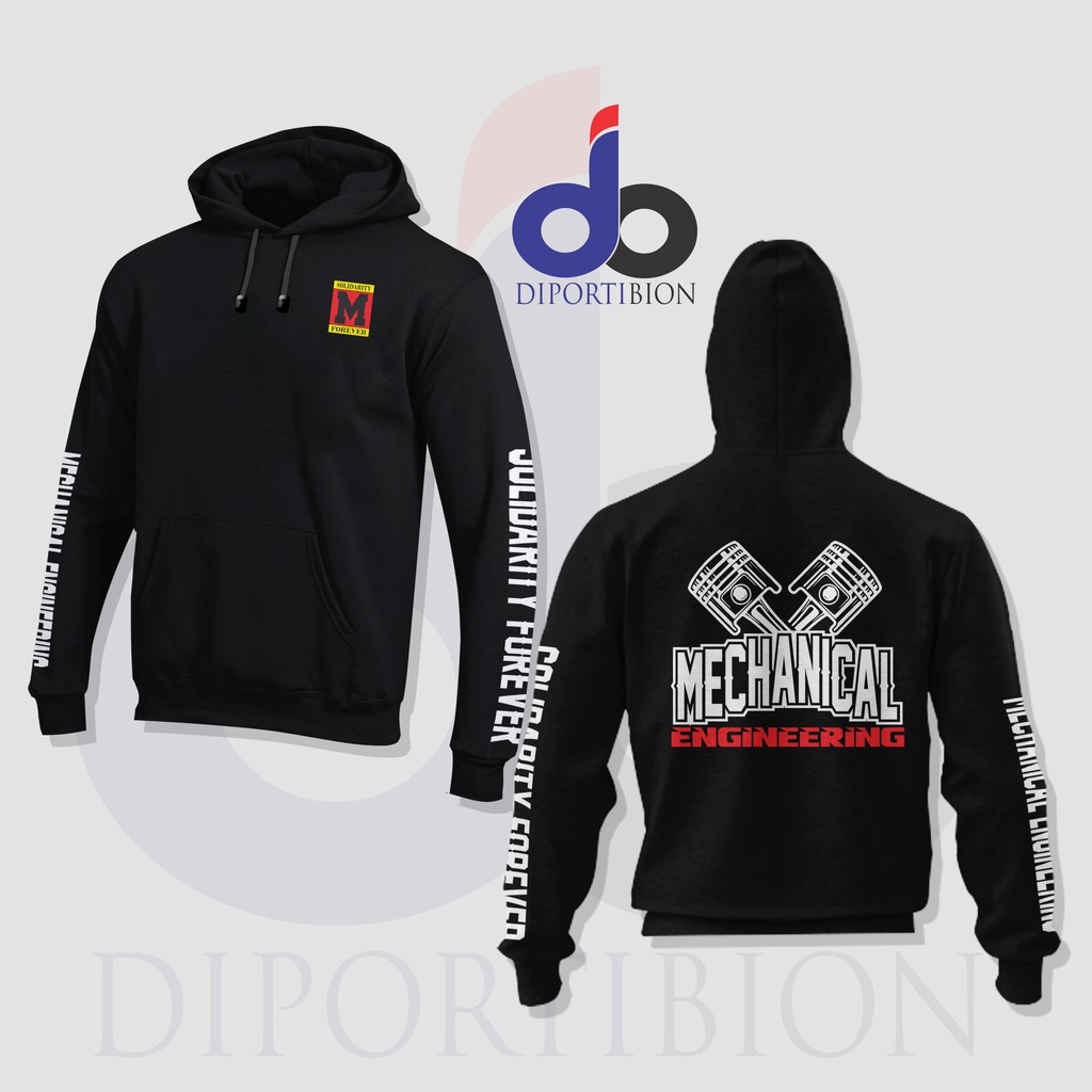 HOODIE JUMPER MECHANICAL ENGINEERING SOLIDARITY FOREVER / TEKNIK MESIN HOODIE JUMPER