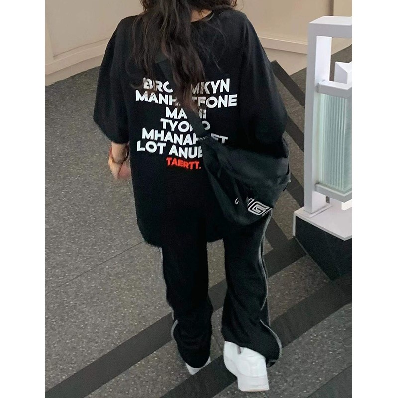 kaos atasan wanita warna premium / baju kaos wanita lengan pendek korean / baju oversize original wanita