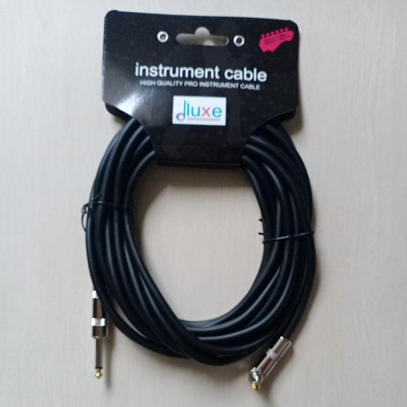 kabel Jack gitar dan bas original 6 meter