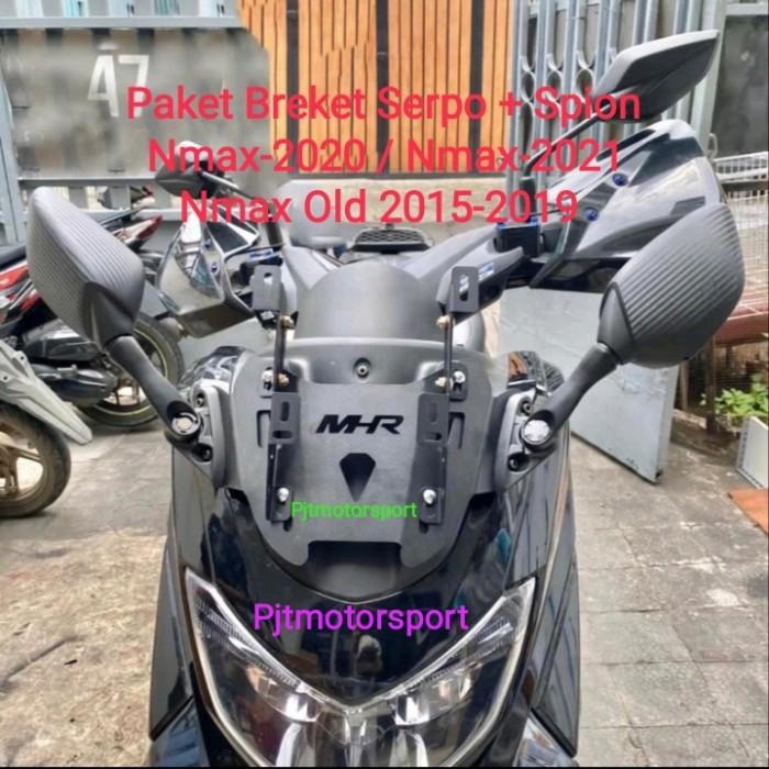 Bracket Spion Winsil Serpo All New Nmax-155 2020 / Nmax155 Old "Mhr" - Bracket + Spion