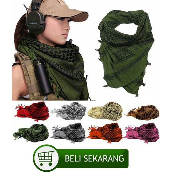 Sorban Shemagh Military Army Syal Airsofter ACM, Syal / Sorban Army Import