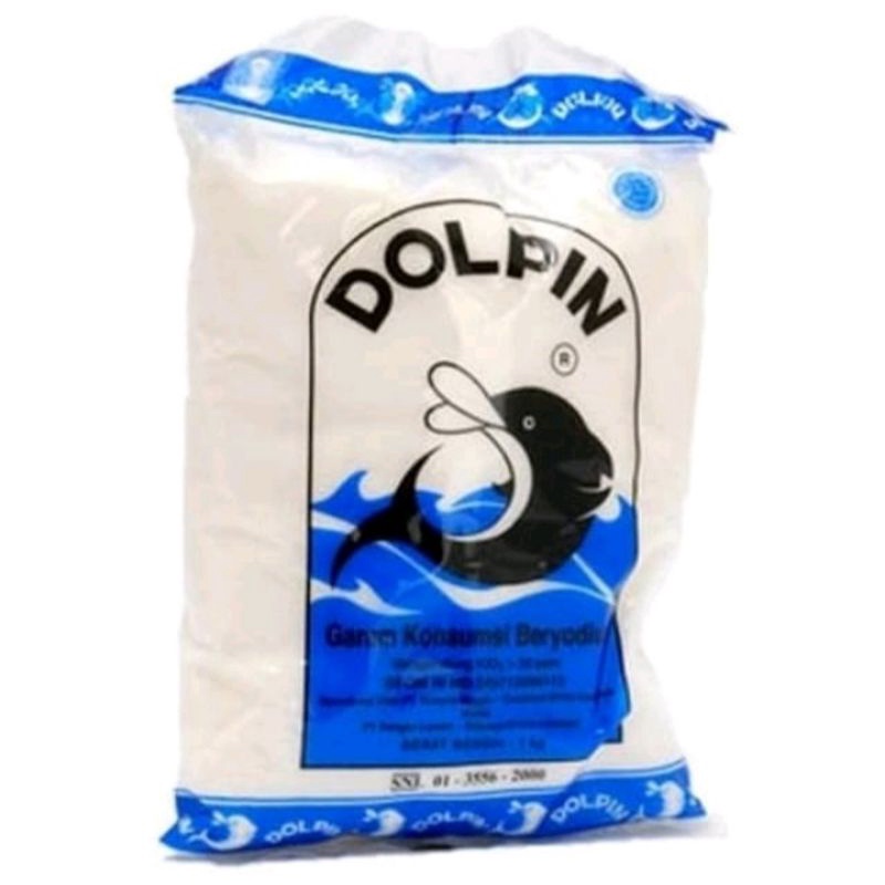 Jual Garam Meja Dolpin Beryodium Gr Besar Garam Dapur Dolphin Jumbo Kg Shopee Indonesia