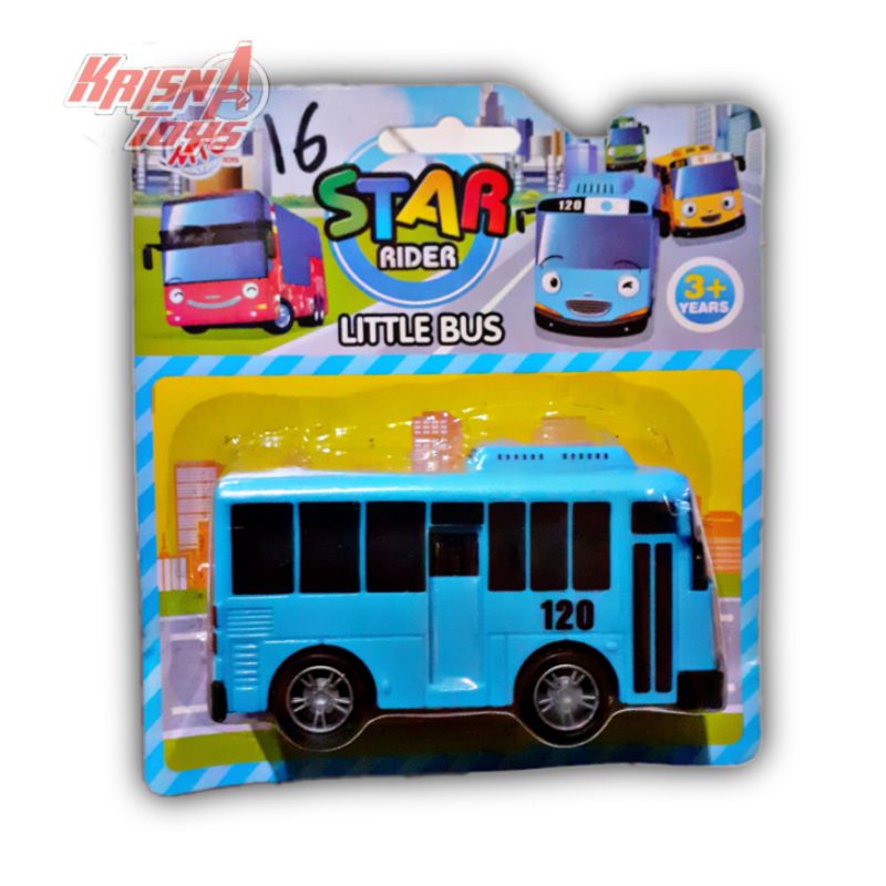 MAINAN ANAK MOBIL BUS TAYOO PULL BACK/LITTLE BUS TAYOO RANDOM