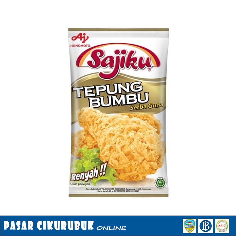 

Tepung Bumbu Serbaguna Sajiku 80 gr