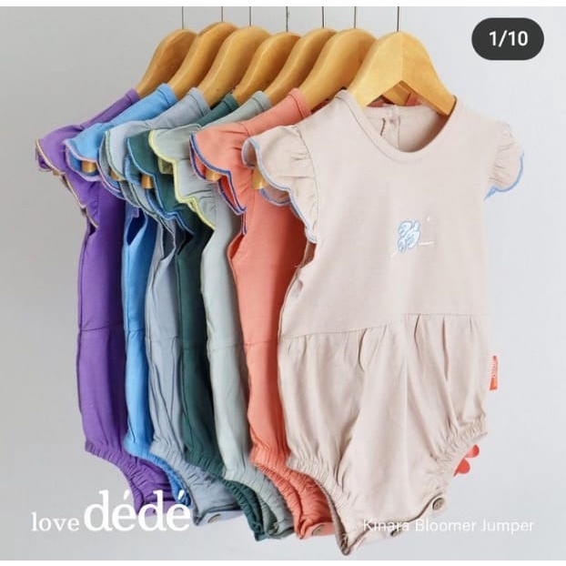 lovedede - YURI / kinara JUMPSUIT Baju Rok Bunga Pergi Lucu Fashion Anak Bayi Perempuan Terlaris Lucu Murah Katun Jepang